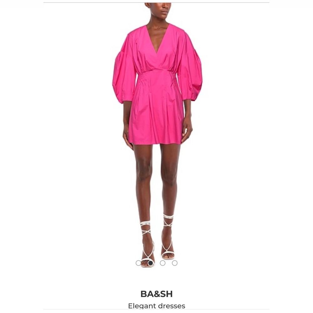 Ba&sh pink dress